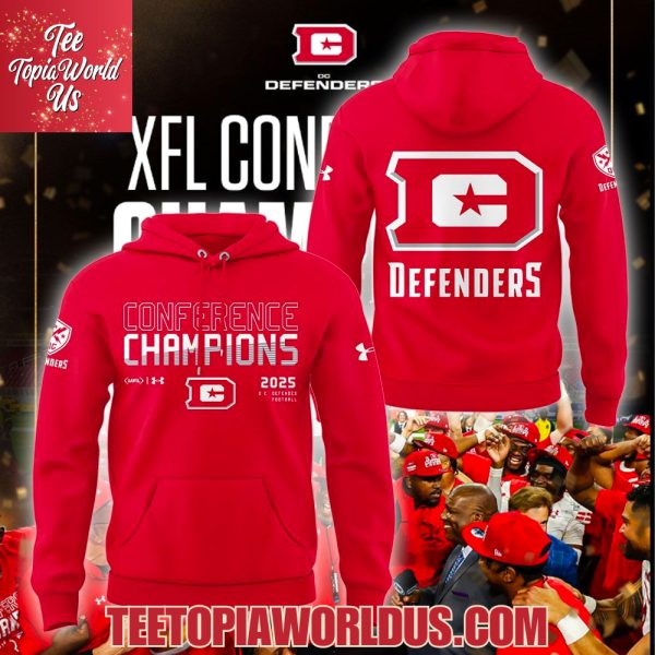 D.C. Defenders x Commander in Chief of the XFL Conference Champions T-Shirt, Hoodie, Cap