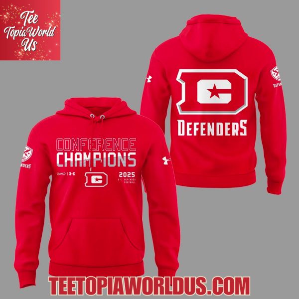D.C. Defenders x Commander in Chief of the XFL Conference Champions T-Shirt, Hoodie, Cap