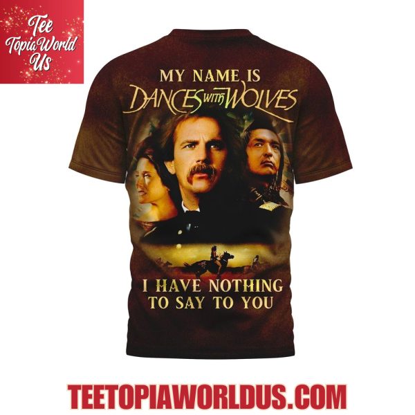 Dances With Wolves 35th Anniversary 1990-2025 T-Shirt, Hoodie