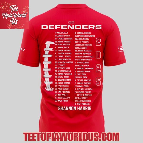 DC Defenders Champions United Football League 2025 Season T-Shirt, Hoodie, Cap