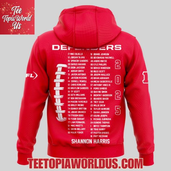DC Defenders Champions United Football League 2025 Season T-Shirt, Hoodie, Cap