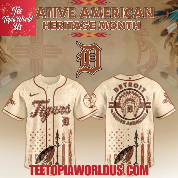 Detroit Tigers x Native American Heritage Month Limited Edition Jersey 2025