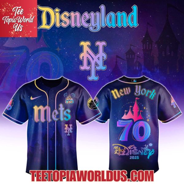 Disneyland 70th Anniversary x Mets 2025 Special Edition Jersey