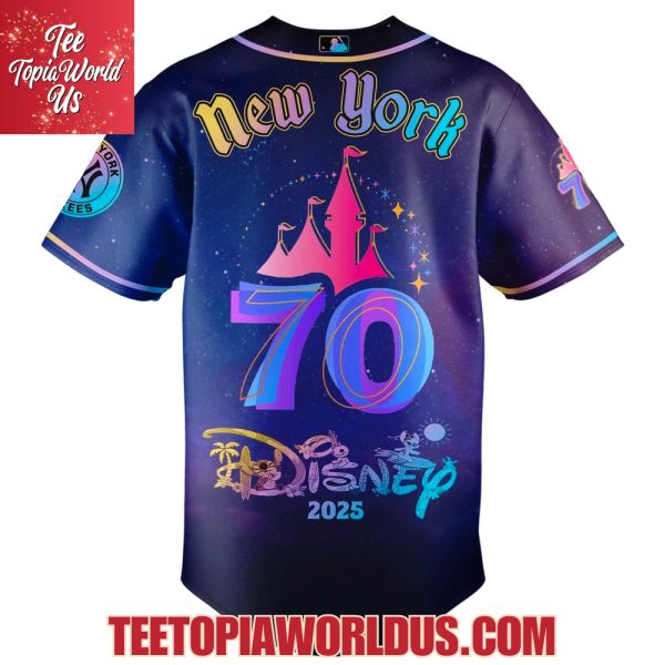 Disneyland 70th Anniversary x Yankees 2025 Special Edition Jersey