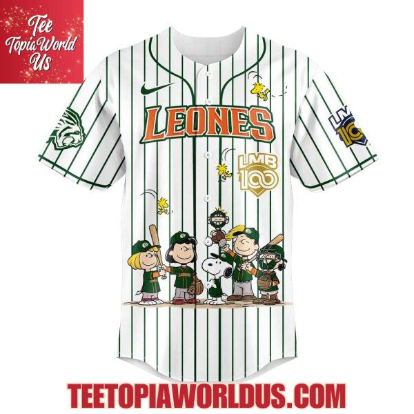 Edición limitada Sultanes de Monterrey x 100 Años De Historia Peanuts Jersey