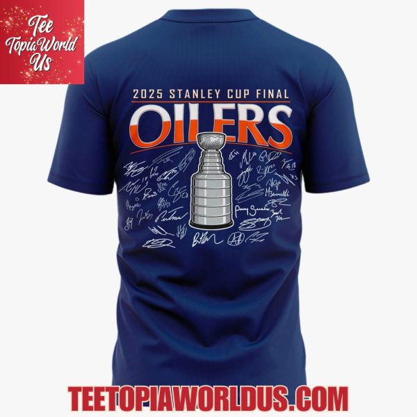 Edmonton Oilers 2025 Stanley Cup Final Champions T-Shirt, Hoodie, Cap