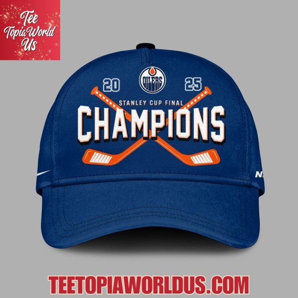 Edmonton Oilers 2025 Stanley Cup Final Champions T-Shirt, Hoodie, Cap