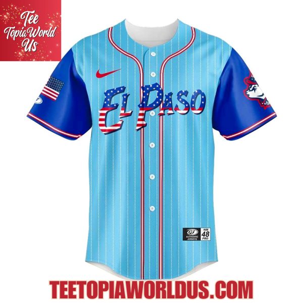 El Paso Chihuahuas Independence Day Jersey