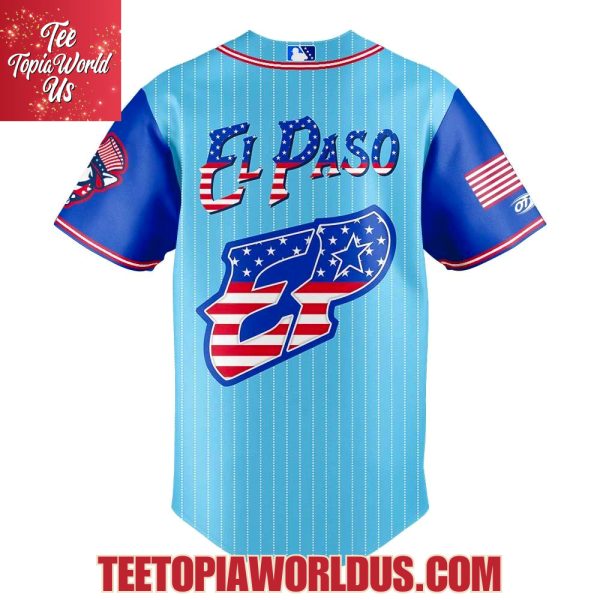 El Paso Chihuahuas Independence Day Jersey