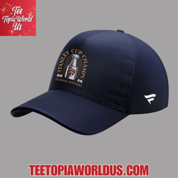 Florida Panthers Back To Back To Back Stanley Cup Champions 2025 Hoodie, T-Shirt, Cap