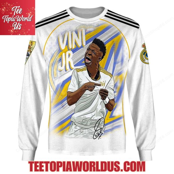 Go, our Black Lightning! Vini Jr – Hala Madrid Hoodie