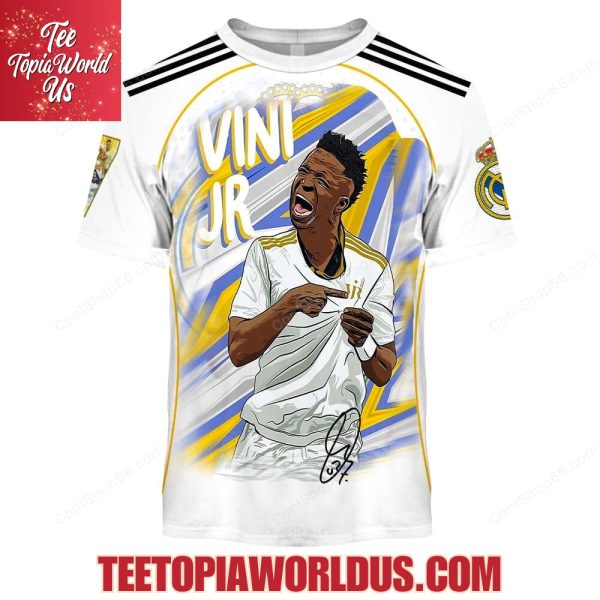 Go, our Black Lightning! Vini Jr – Hala Madrid Hoodie