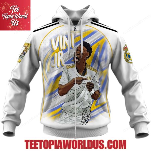 Go, our Black Lightning! Vini Jr – Hala Madrid Hoodie