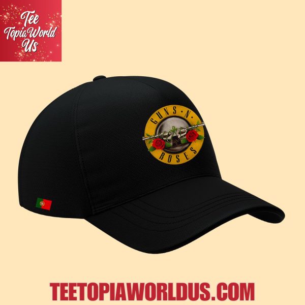 Guns N’ Roses World Tour to Portugal 2025 Hoodie, Cap