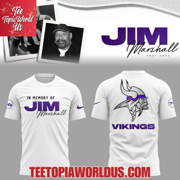 In Memory of Jim Marshall T-Shirt, Hoodie, Cap
