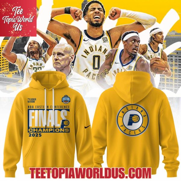 Indiana Pacers NBA Eastern Conferrence Finals Champions 2025 T-Shirt, Hoodie