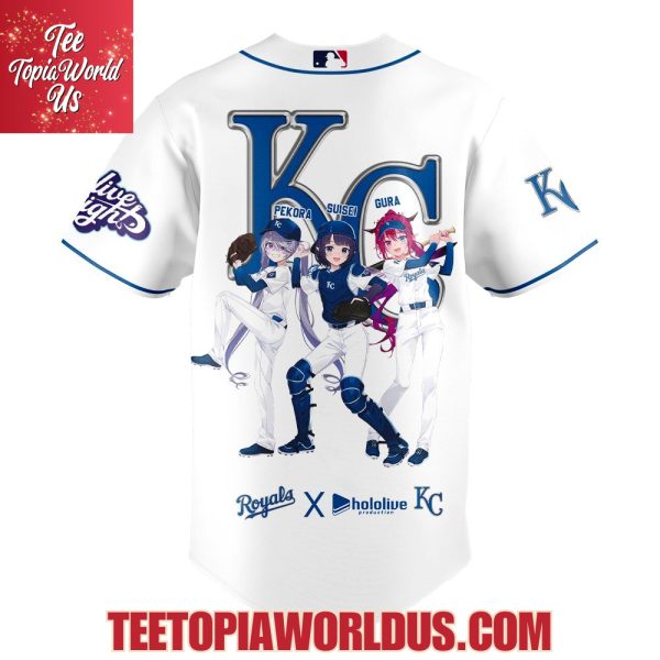 Kansas City Royals x Hololive Night Collaboration Jersey