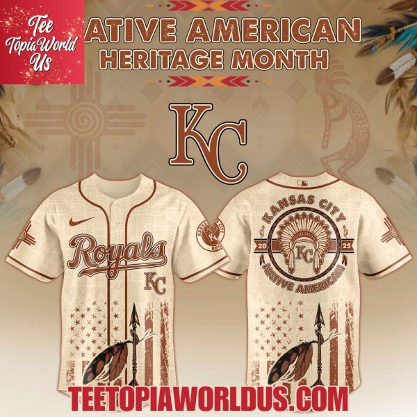 Kansas City Royals x Native American Heritage Month Limited Edition Jersey 2025