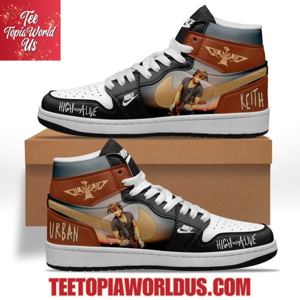 Keith Urban High And Alive World Tour Air Jordan 1, Hightop