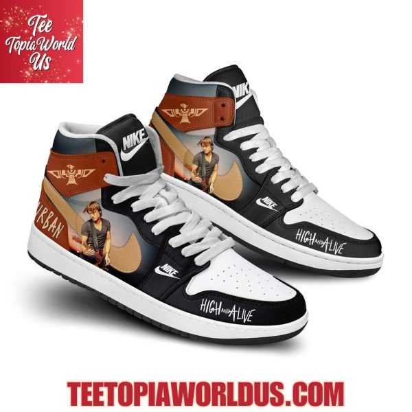 Keith Urban High And Alive World Tour Air Jordan 1, Hightop