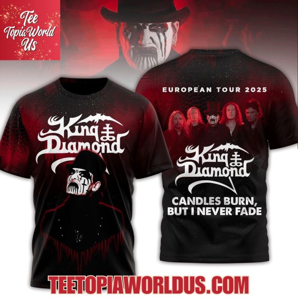 King Diamond European Tour 2025 T-Shirt, Hoodie