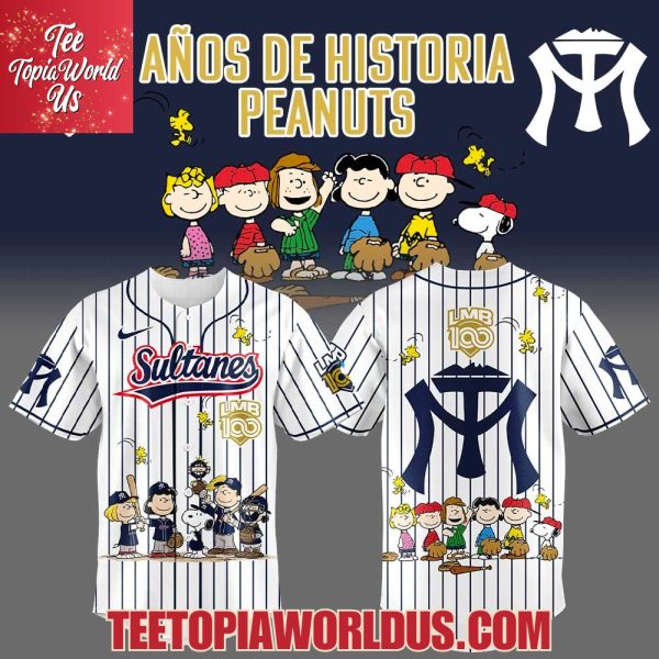 Leones de Yucatán x 100 Años De Historia Peanuts Jersey