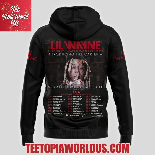 Lil Wayne North American Tour 2025 T-Shirt, Hoodie