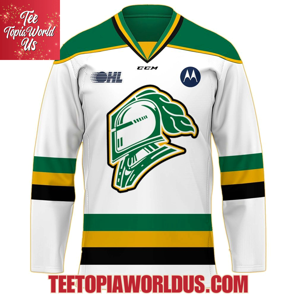 London Knights Champions Memorial Cup 2025 VCPO Hockey Jersey London Knights Champions Memorial Cup 2025 VCPO Hockey Jersey