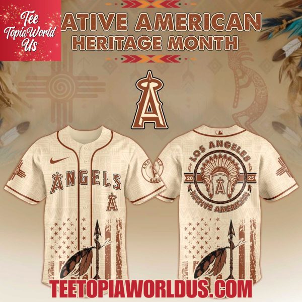 Los Angeles Angels x Native American Heritage Month Limited Edition Jersey 2025