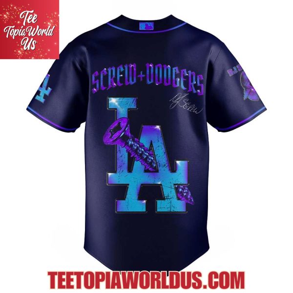 Los Angeles Dodgers Honor All-Time DJ Screw Signature Jersey