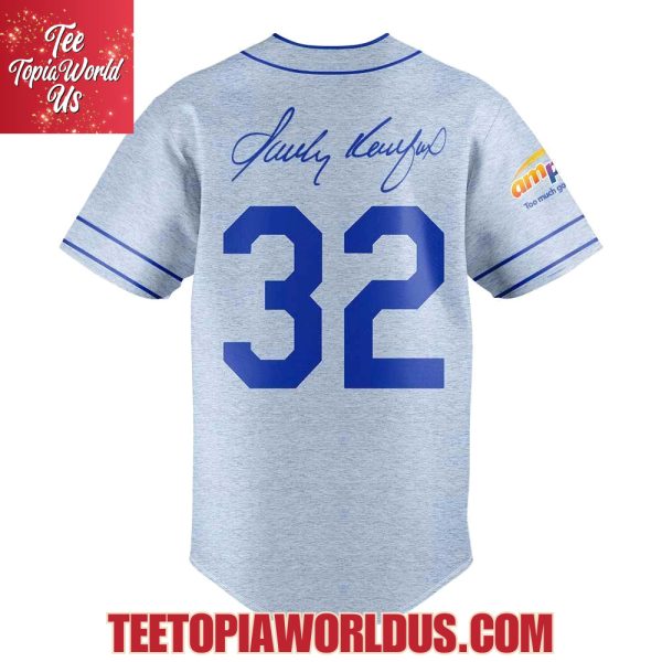 Los Angeles Dodgers Sandy Koufax Brooklyn Signature Jersey