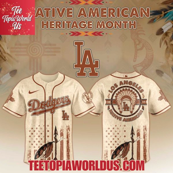 Los Angeles Dodgers x Native American Heritage Month Limited Edition Jersey 2025