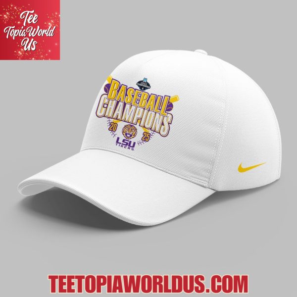 LSU Baseball The 2025 Baton Rouge Regional Champs White T-Shirt, Hoodie, Cap