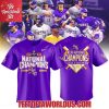 LSU Tigers Baseball NCAA National Champions 2025 White Baseball Jersey