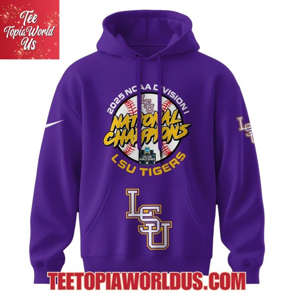LSU Tigers National Champions 2025 NCAA Division I T-Shirt, Hoodie, Cap