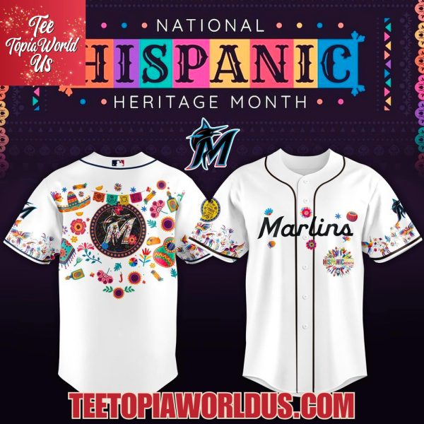 Miami Marlins x National Hispanic Heritage Month Baseball Jersey
