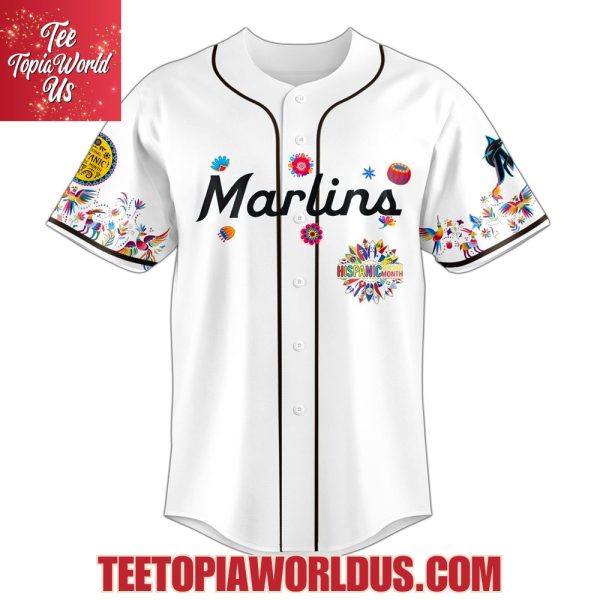 Miami Marlins x National Hispanic Heritage Month Baseball Jersey