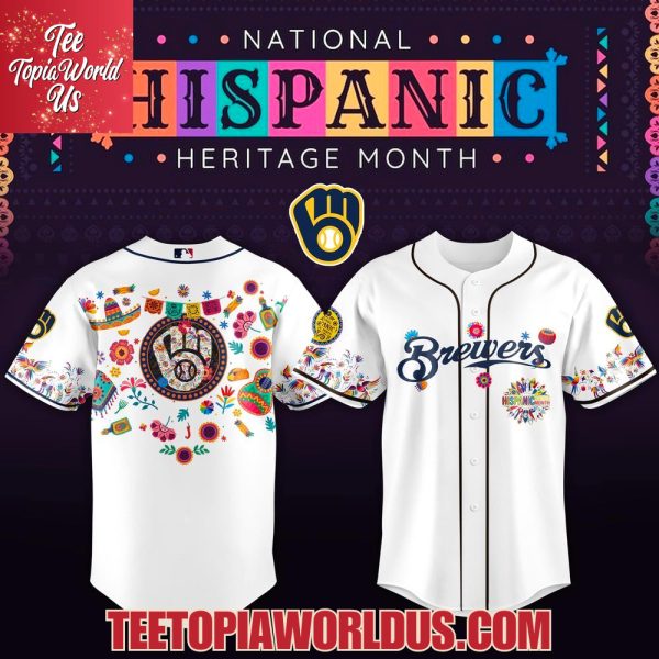 Milwaukee Brewers x National Hispanic Heritage Month Baseball Jersey