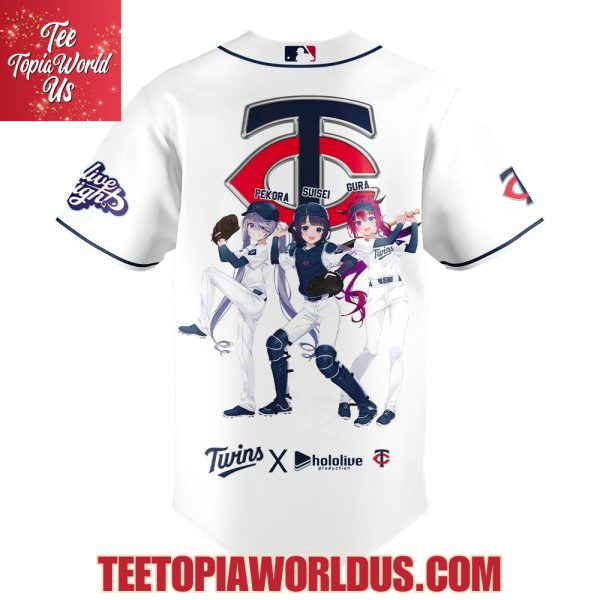 Minnesota Twins Hololive Night Collaboration Jersey