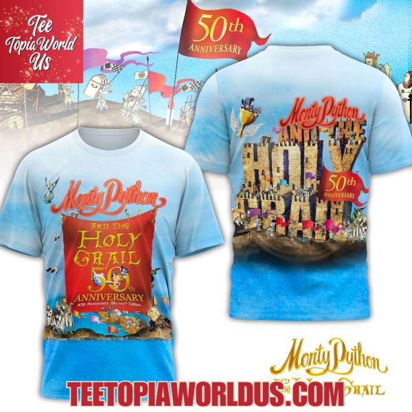 Monty Python and the Holy Grail 50th Anniversary T-Shirt, Hoodie