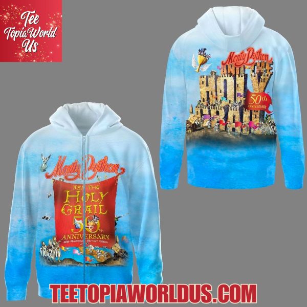 Monty Python and the Holy Grail 50th Anniversary T-Shirt, Hoodie