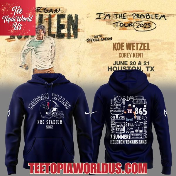 Morgan Wallen x Houston Texans T-Shirt, Hoodie