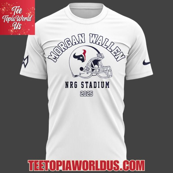 Morgan Wallen x Houston Texans White T-Shirt, Hoodie