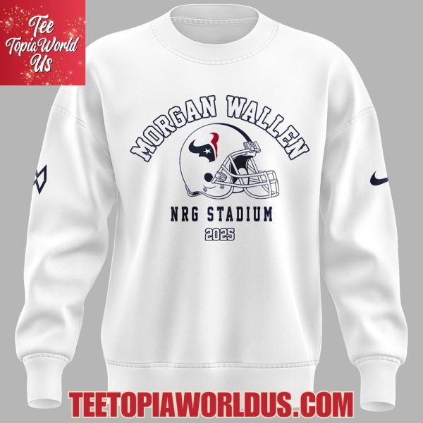 Morgan Wallen x Houston Texans White T-Shirt, Hoodie