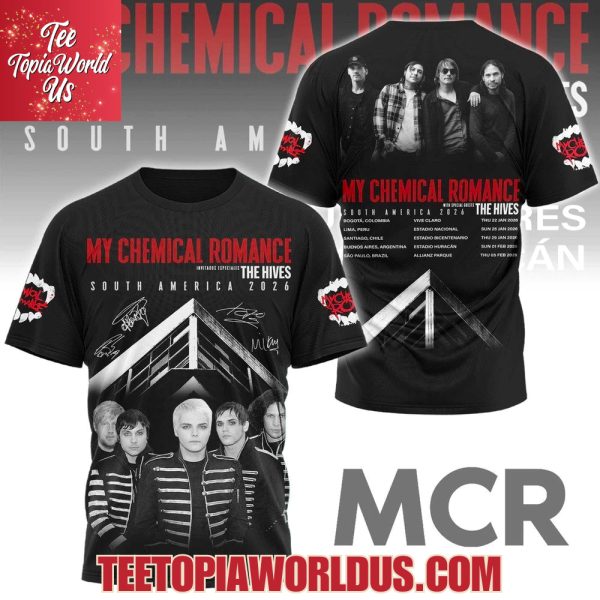 My Chemical Romance South America 2026 T-Shirt, Hoodie