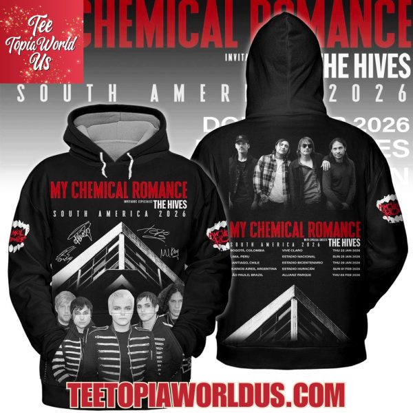 My Chemical Romance South America 2026 T-Shirt, Hoodie
