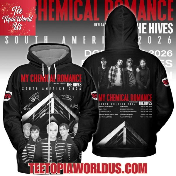 My Chemical Romance South America 2026 T-Shirt, Hoodie