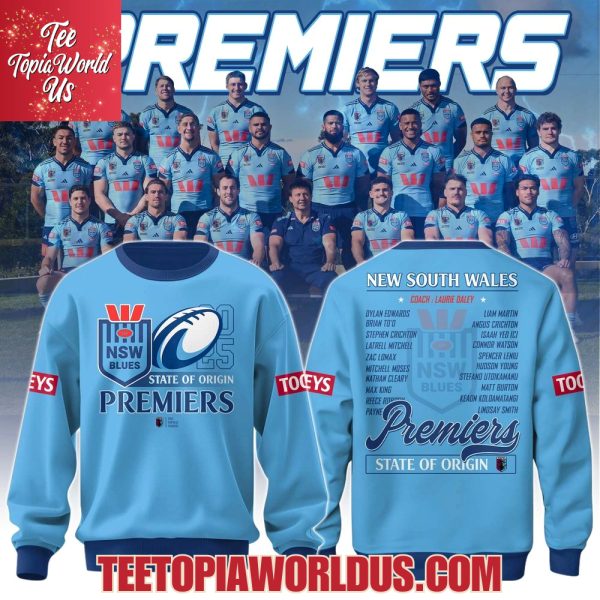 New South Wales Blues 2025 Primers T-Shirt, Hoodie, Cap