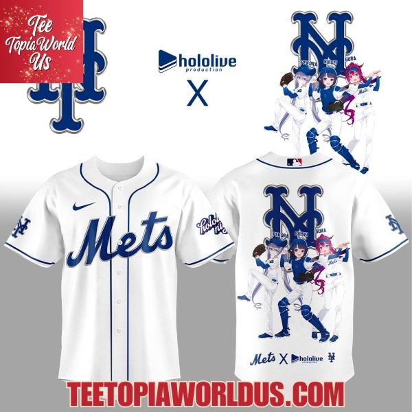 New York Mets Hololive Night Collaboration Jersey