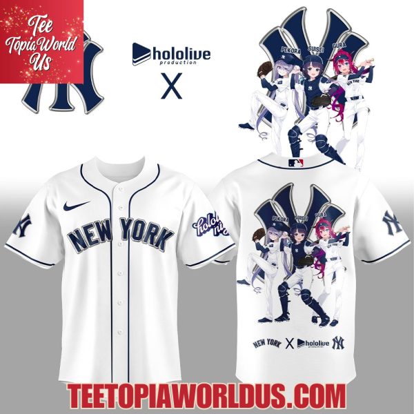 New York Yankees x Hololive Night Collaboration Jersey